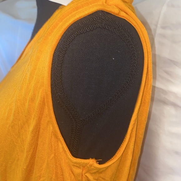 NWT Ny&c Light orange maxi dress large NY & CO - Picture 7 of 14